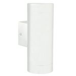 Nordlux Tin Luce Da Parete Metallo Bianca Up & Down | Adatto per 2x GU10