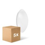 Confezione Multipack 5x Ledvance Surface Circolare 250 Bianca 13W 960lm - 840 Bianco Freddo | IP44