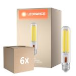 Confezione Multipack 6x Ledvance LED Bulbo NAV LED FIL V E40 41W 7500lm - 740 Bianco Freddo | Sostitutiva 100W