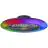 Brilliant Salerno Ventilatore Da Soffitto Plastica Nero 54W 6800lm - 830-865 CCT+RGB | 577mm - Telecomando Dimmerabile