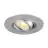 SLV New Tria 75 XL Faretti Aluminium Grigio Il Giro | Ritaglio 75mm - Adatto per 1x GU10 