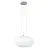 Eglo Luce Pendente Optica Acciaio Nichel Satinato | Adatto per 2x E27