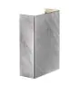 Nordlux Fold 10 Luce Da Parete Acciaio Argento Up & Down 7.5W 225lm - 830 Luce Calda - 