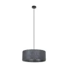 Ledvance Decor Felt Weaving Luce Pendente 480 Scuro Grigio | Adatto per 3X E27