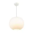 DFTP by Nordlux Navone 20 Luce Pendente Vetro e Metallo Bianca | Adatto per E27